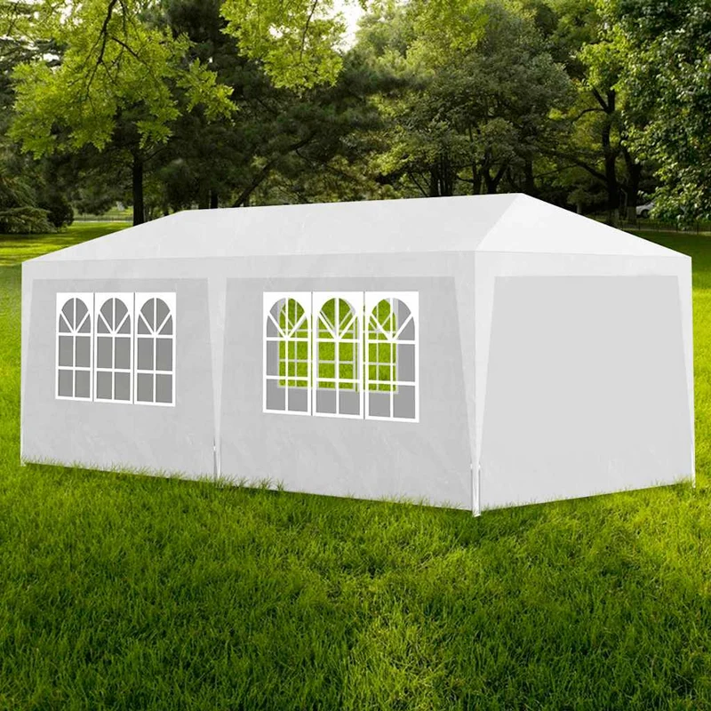 Partytent 600 X 300 X 255 Cm Pe En Staal