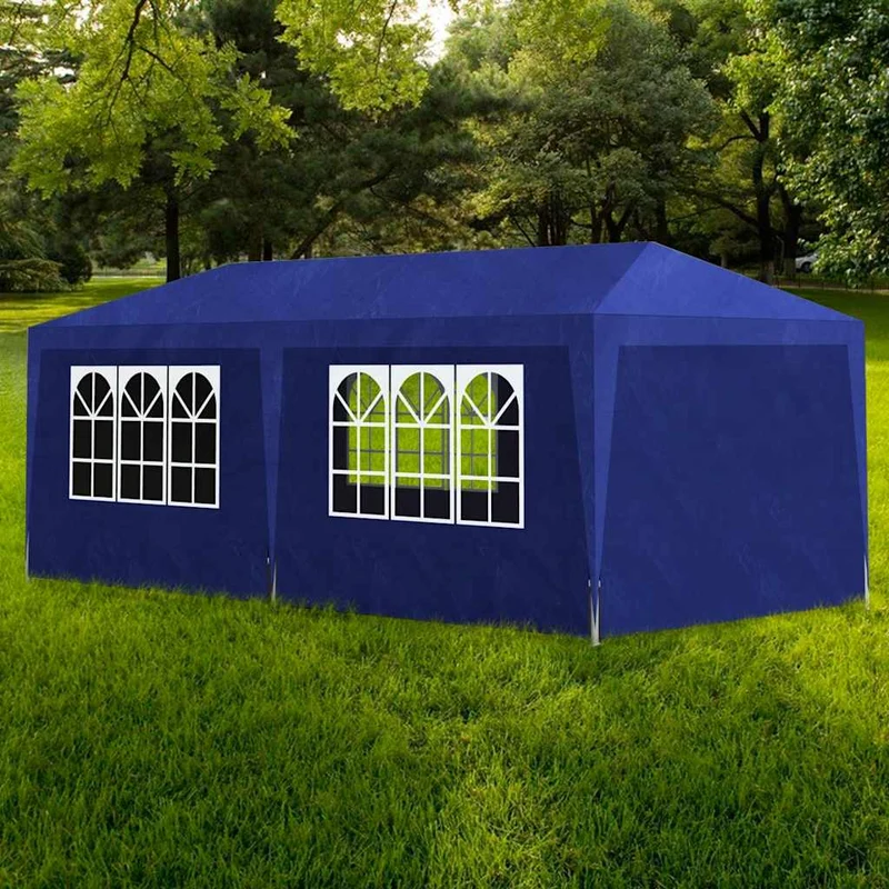 Partytent 600 X 300 X 255 Cm Pe En Staal
