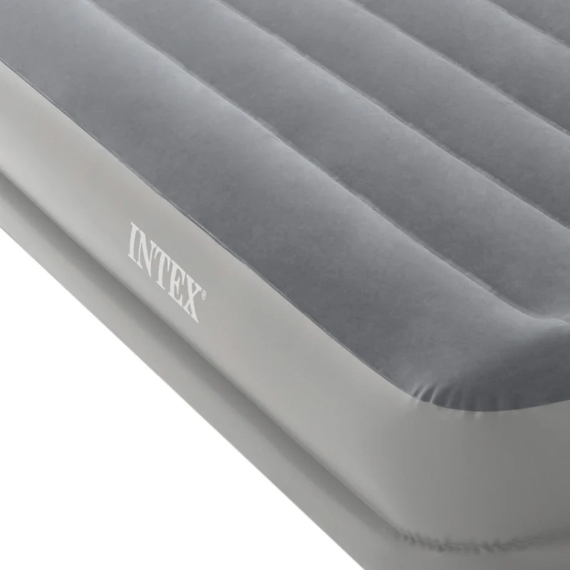Intex Dura-Beam Standard Prestige Mid-Rise Airbed 99x191 cm Grey