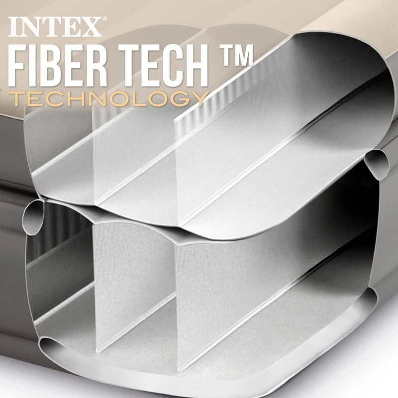 Intex Dura-Beam Plus Prime Comfort Elevated Cama Hinchable Queen