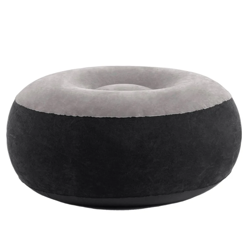 Intex Ultra Lounge Sillón Hinchable con Reposapiés Gris