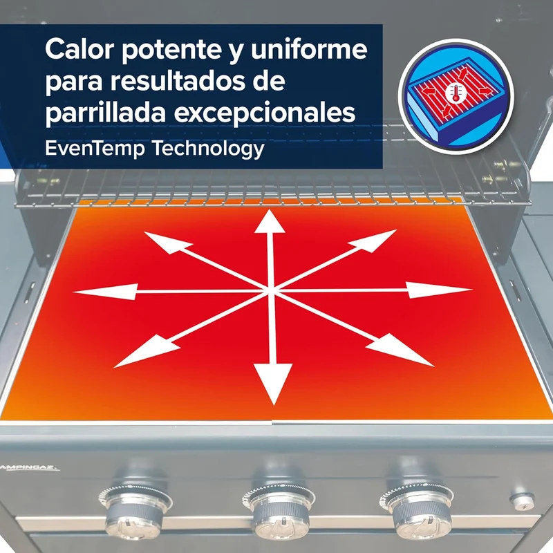 Campingaz - Barbacoa 3 Series Classic LS Plus