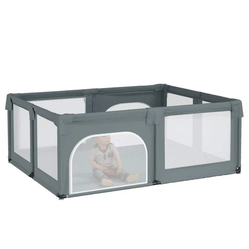 Babybox Met 2 Deuren Oxford Stof