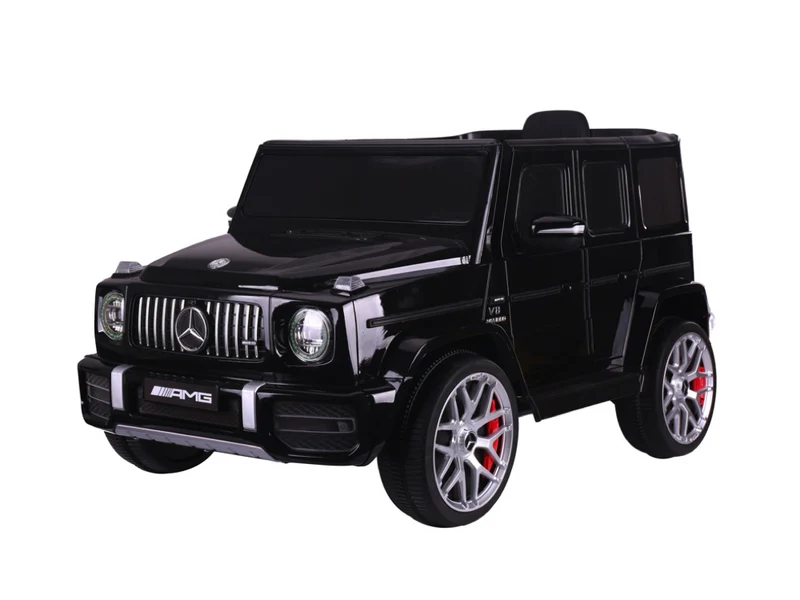 Mercedes G63, 12 Volt Kinder Accu Auto, Rubberen Banden, Leder Zitje En Meer!