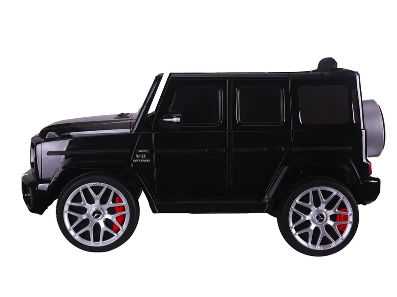 Mercedes G63, 12 Volt Kinder Accu Auto, Rubberen Banden, Leder Zitje En Meer!