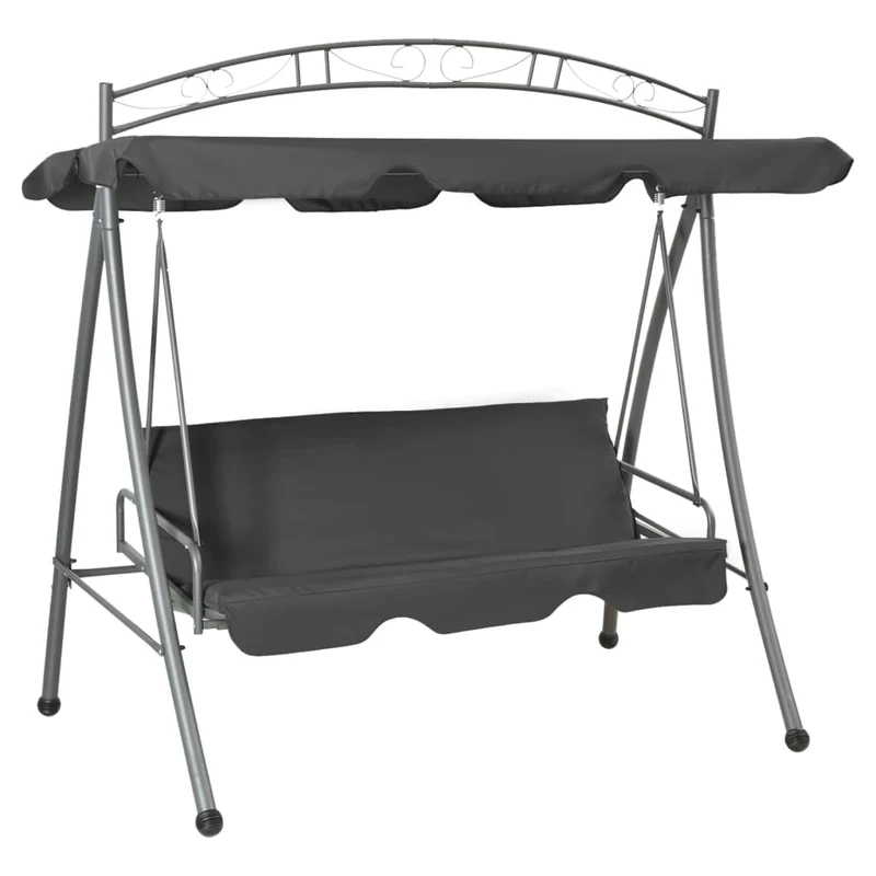 Schommelbank Voor Buiten Met Dak 198X120X205 Cm Staal