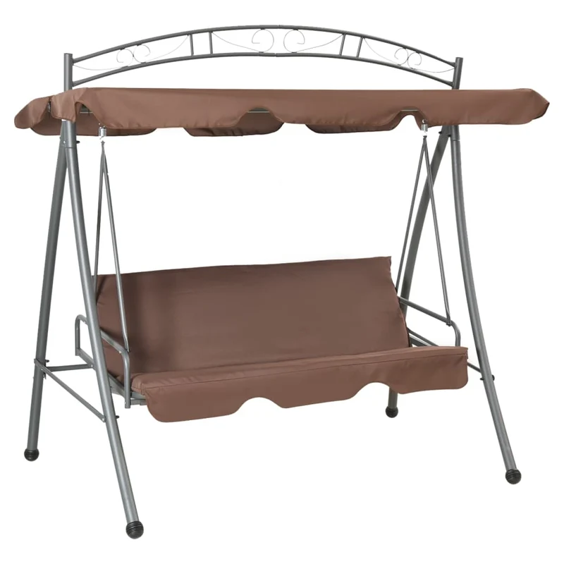 Schommelbank Voor Buiten Met Dak 198X120X205 Cm Staal