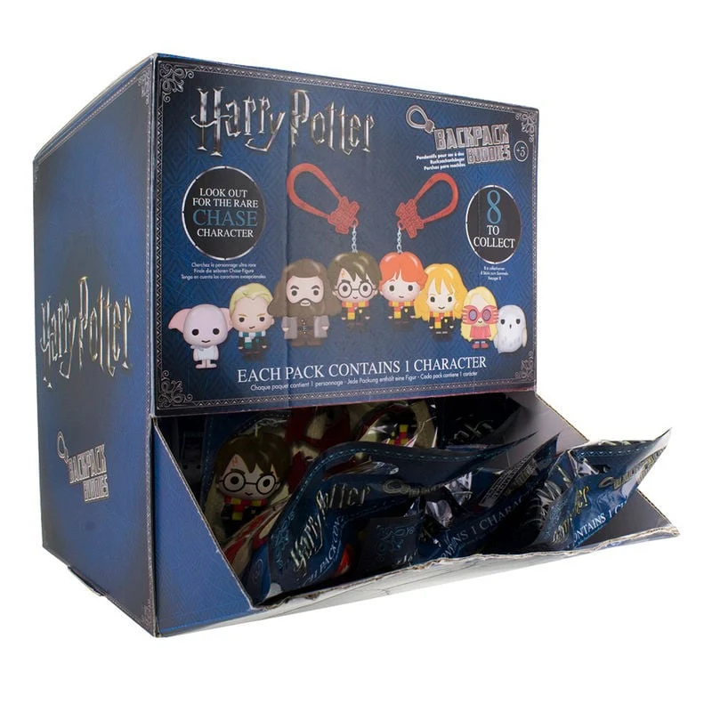 Portachiavi Mystery Backpack Buddies Harry Potter Modello Assortito Peraga Christmas