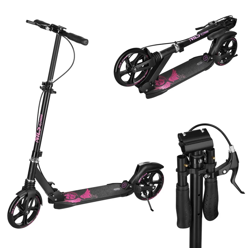 NILS Extreme Step - Zwart/Roze