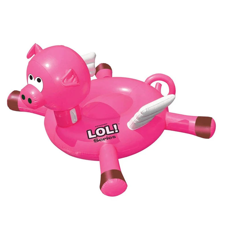 Gonflable cochon volant