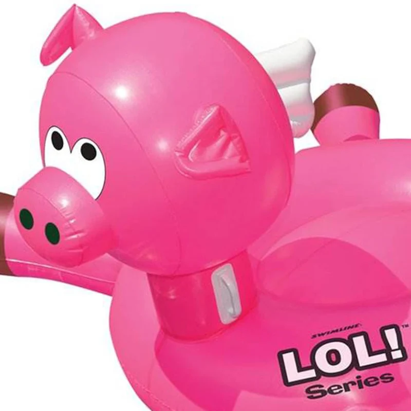 Gonflable cochon volant