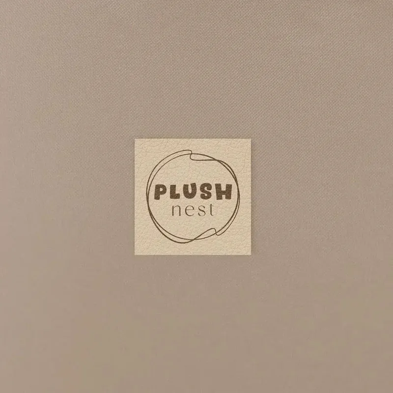 Piscine à balles extérieure - ronde 90x30 cm, beige imperméable ( 200 balles or, perle)– Plush Nest
