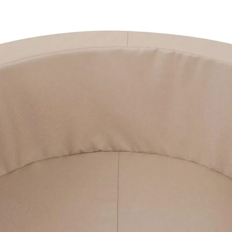 Piscine à balles extérieure - ronde 90x30 cm, beige imperméable ( 200 balles or, perle)– Plush Nest