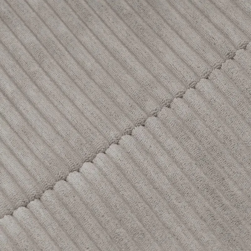 Piscine à balles - ronde 90x30 cm, beige velours côtelé (+ 200 boules perles, dorées, bleues ) – Plush Nest