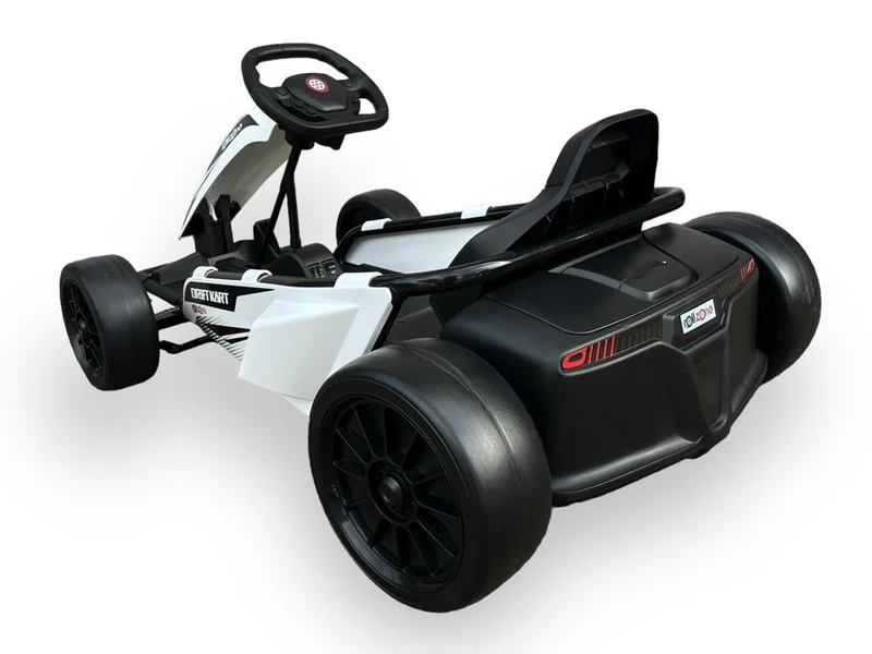 Rollzone Drift Go-Kart, 24 Volt Lithium Kart Met 200 Watt Motoren, Nieuwe Editie!