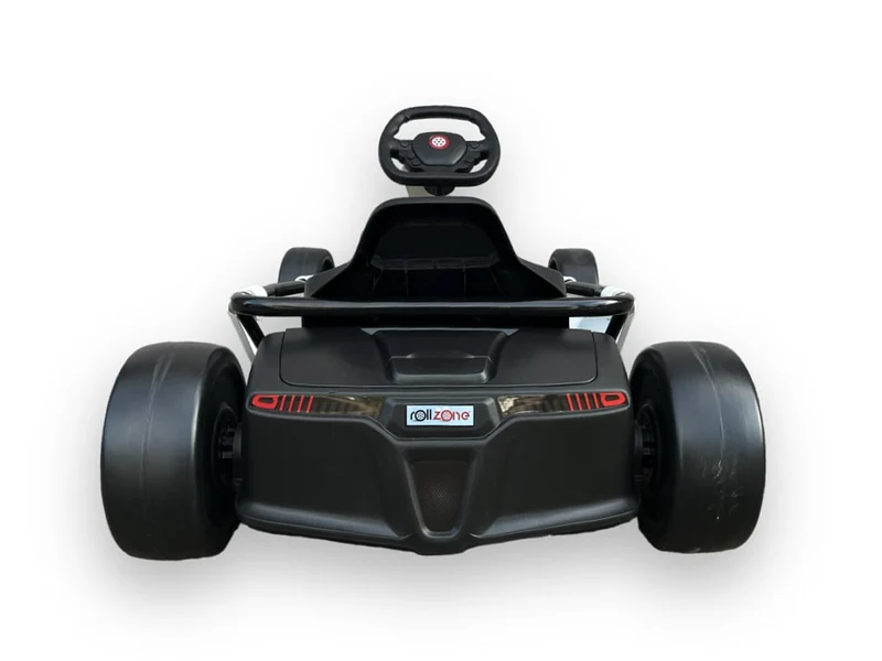 Rollzone Drift Go-Kart, 24 Volt Lithium Kart Met 200 Watt Motoren, Nieuwe Editie!