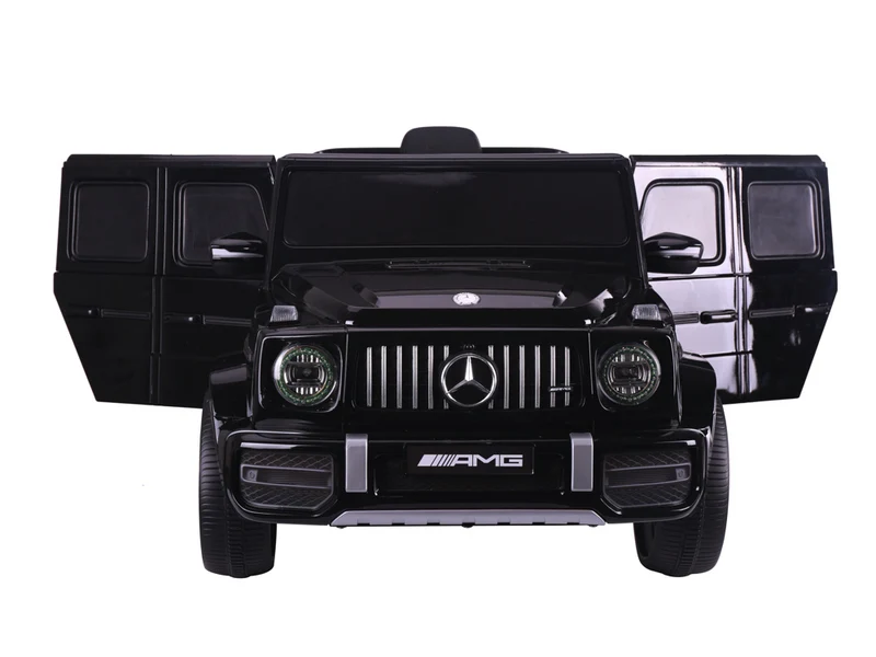 Mercedes G63, Kinderauto Met Lithium Accu, Rubberen Banden, Leder Zitje