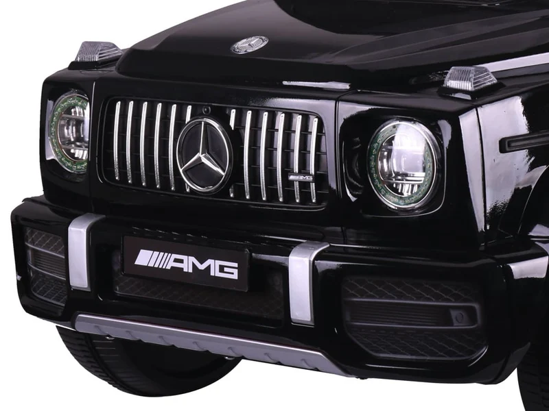 Mercedes G63, Kinderauto Met Lithium Accu, Rubberen Banden, Leder Zitje