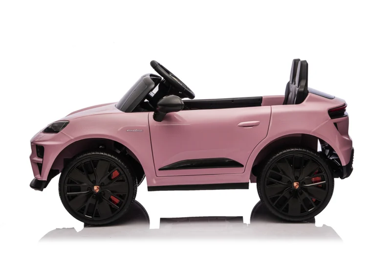 Porsche Macan Turbo, Elektrische Kinderauto Met Een Lithium Accu, Muziek Module, Rubberen Banden En Meer.