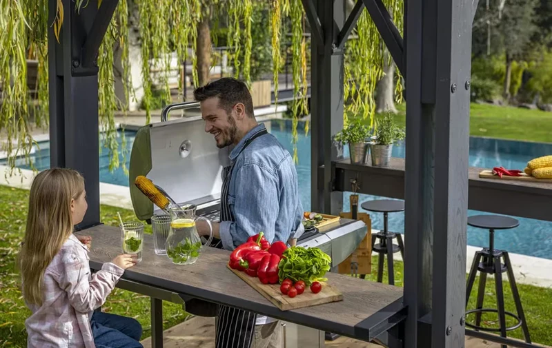 Keter - Grill Gazebo Signature marrón