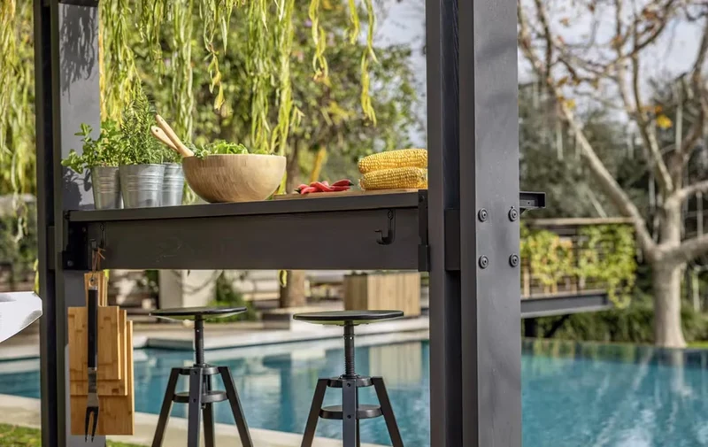 Keter - Grill Gazebo Signature marrón