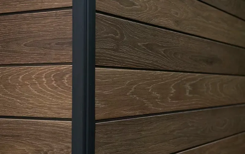 Keter - Caseta de exterior Signature Walnut 11x7 marrón