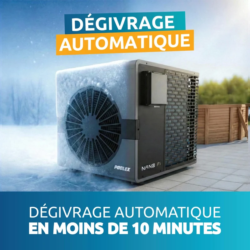 Poolex - Bomba de calor Nano FI para piscina