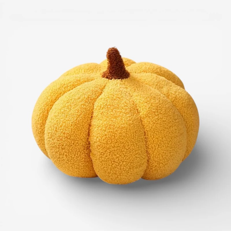 GourdLuxe - Græskarformet Pude til Indendørs Brug