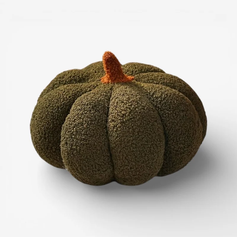 GourdLuxe - Græskarformet Pude til Indendørs Brug