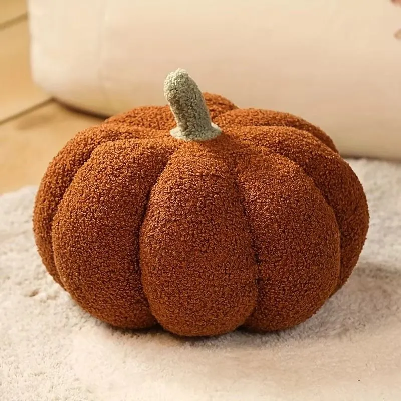 GourdLuxe - Græskarformet Pude til Indendørs Brug