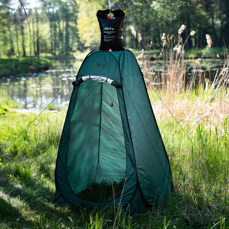 NILS Camp Pop-up Omkleedtent - Groen