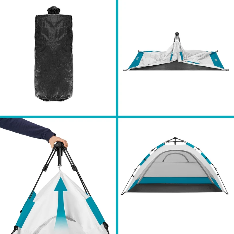 NILS Pop-up Strandtent - Grijs