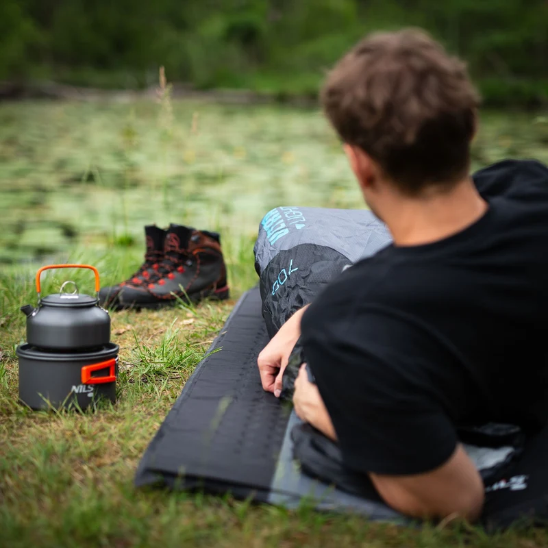 NILS Camp Ultra Light Slaapzak - 710 gr - Zwart