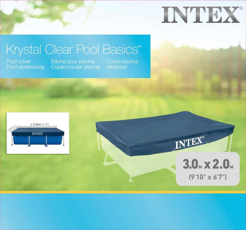 Intex Afdekzeil 300 cm x 200 cm