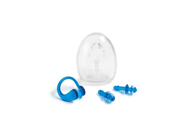 Intex Oordoppen en neusclip blauw 3 delig