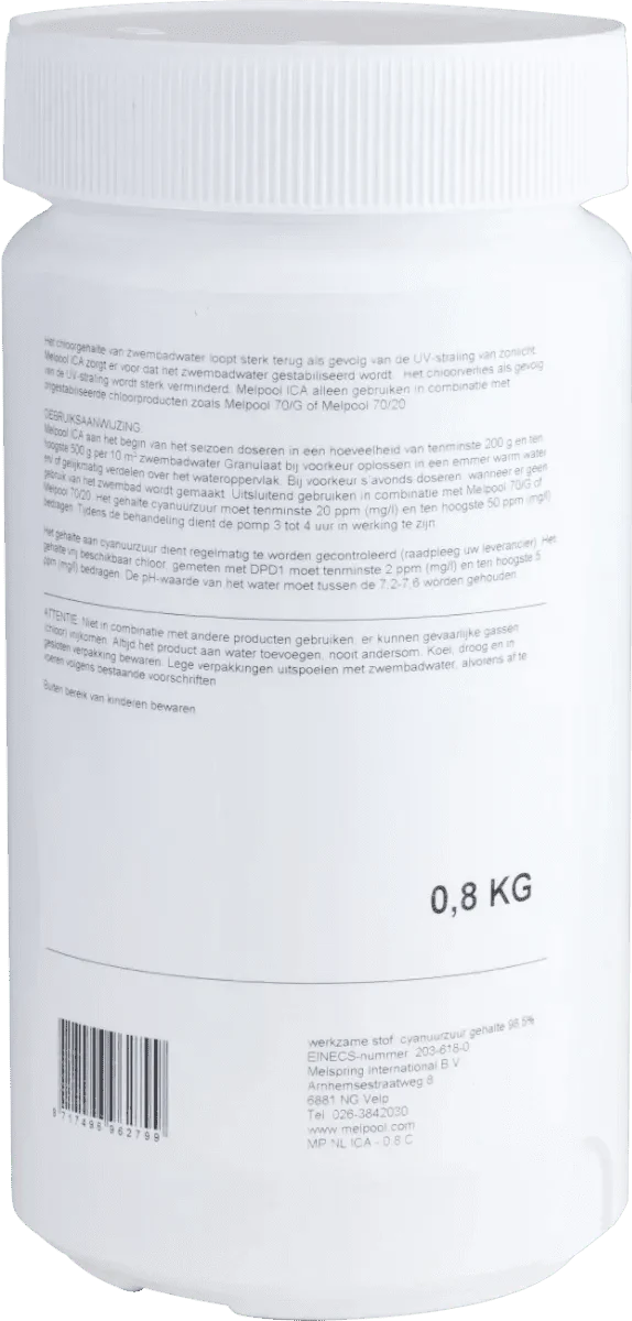 ICA chloorstabilisator 0.8 kg