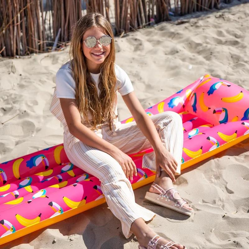 Swim Essentials Basic luchtbed Toekan banaan