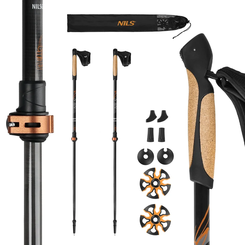 NILS Carbon Nordic Walking Stokken