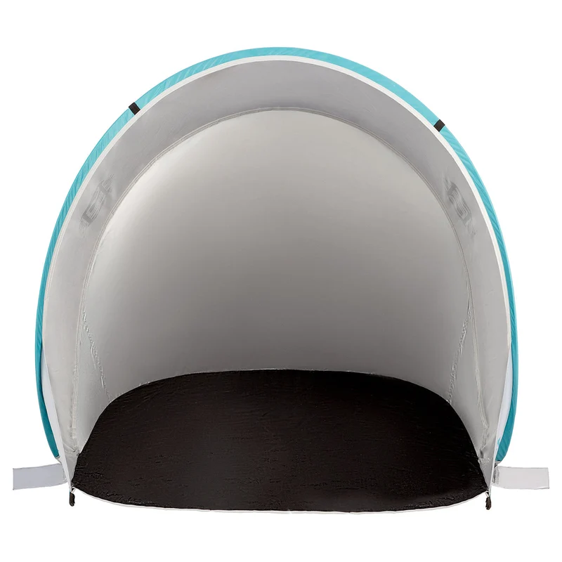 NILS Camp Pop-up Strandtent - Grijs/Turquoise