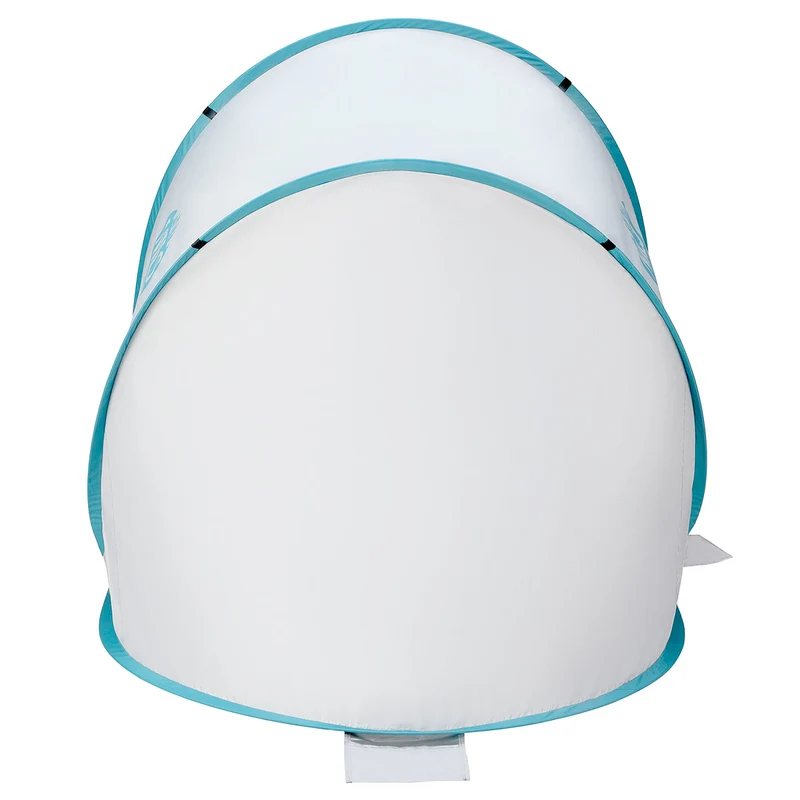 NILS Camp Pop-up Strandtent - Grijs/Turquoise