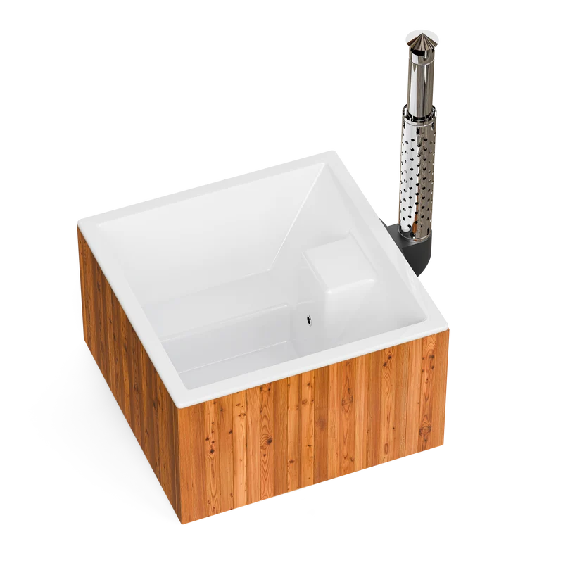 Houtgestookte Hottub Hilda – 4 Personen