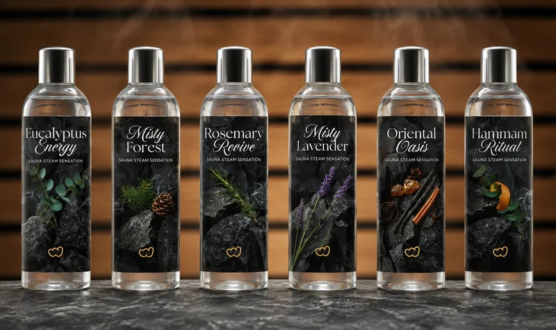 W'eau Sauna Geurenpakket – 6 x 250 ml