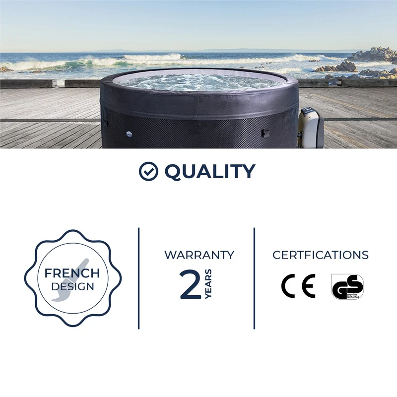 NetSpa Vita 4-Persoons Semi-Rigide Spa – Premium Wellness