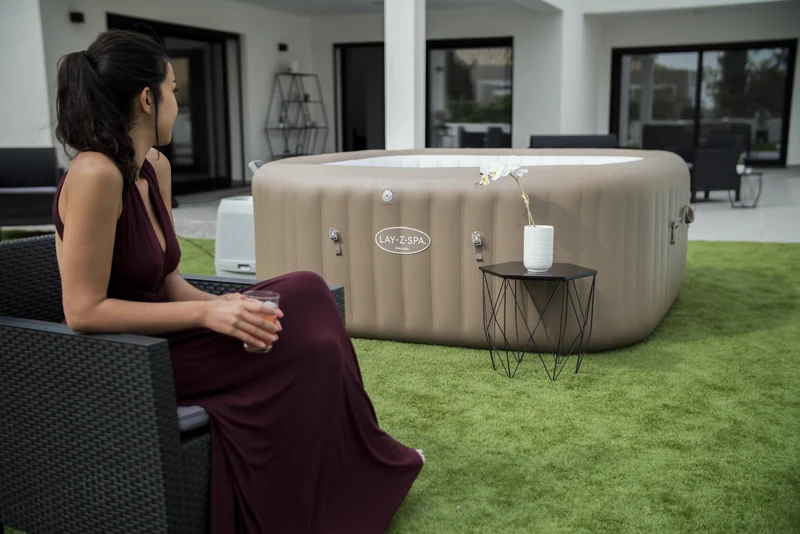 Lay-Z Spa Palma EnergySense Smart Hydrojet Pro opblaasbare spa - 7 persoons