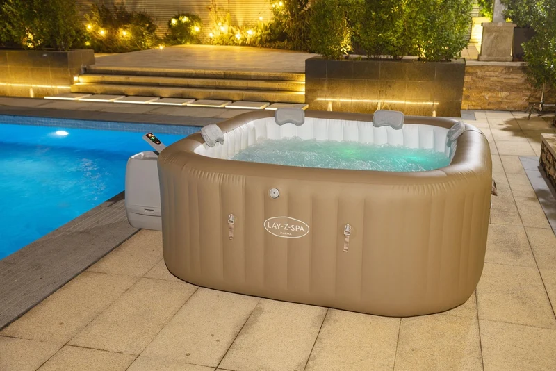 Lay-Z Spa Palma EnergySense Smart Hydrojet Pro opblaasbare spa - 7 persoons