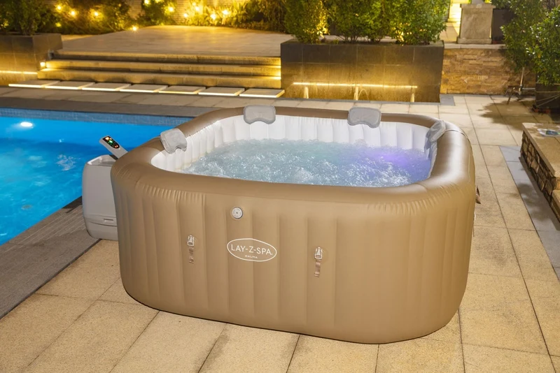 Lay-Z Spa Palma EnergySense Smart Hydrojet Pro opblaasbare spa - 7 persoons