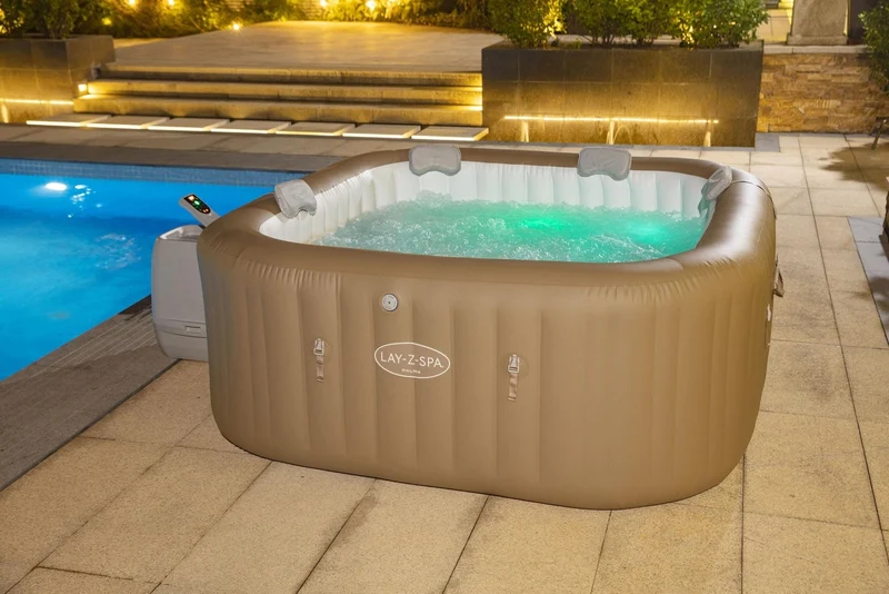 Lay-Z Spa Palma EnergySense Smart Hydrojet Pro opblaasbare spa - 7 persoons