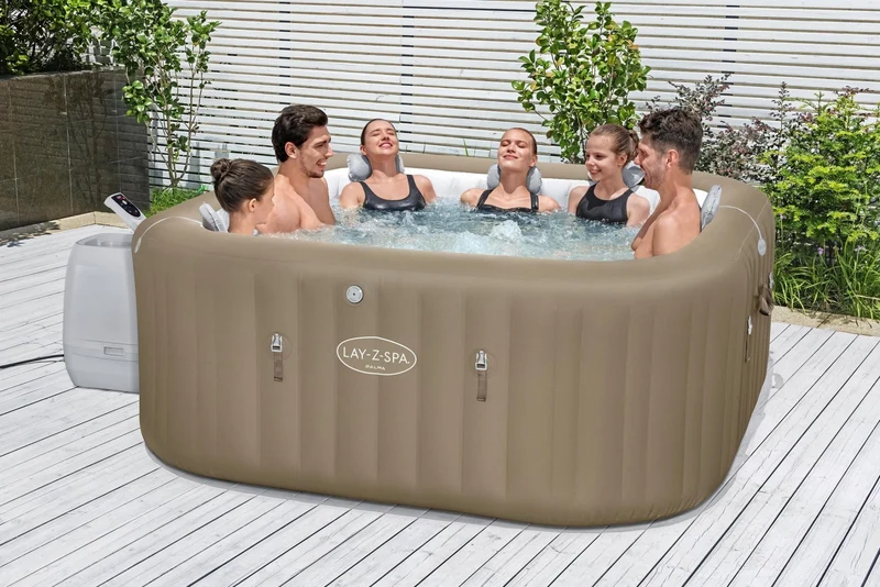 Lay-Z Spa Palma EnergySense Smart Hydrojet Pro opblaasbare spa - 7 persoons