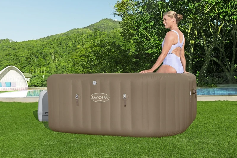 Lay-Z Spa Palma EnergySense Smart Hydrojet Pro opblaasbare spa - 7 persoons