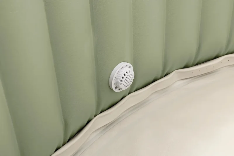 Intex Pure Spa Bubble Massage Olive Green – 4‑persoons